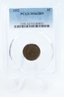 1892-P PCGS MS62BN Indian Cent Business Strike 1C