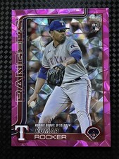 2025 Topps Update Series - Rookie Debut Kumar Rocker #US264 Pink Diamante (RC)