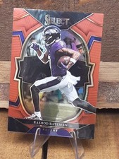 2022 Panini Select Rashod Bateman Rookie Concourse Red Prizm /99 #75 Ravens