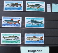 Markenmotiv "Fische" aus Bulgarien (3305)