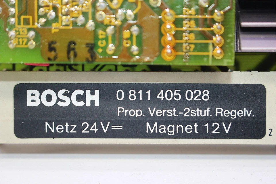 BOSCH 0 811 405 028 PROPORTIONAL AMPLIFIER CARD - Image 2 of 4