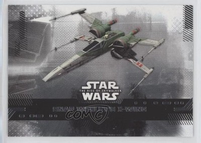 2019 Topps Star Wars Rise of Skywalker Series 1 Snap Wexley 's X-wing #52 2o7