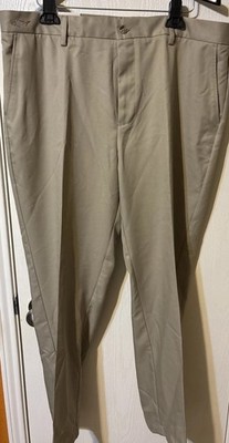 Greg Norman Men s Dress Pants 38x30 Pro Fit Golf Flat Front Ever Best Pocket NEW