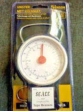 BENSON FEDERWAAGE bis 32kg mit 1m Maßband,Kofferwaage,Fischwaage