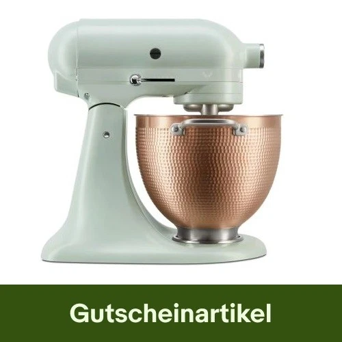 KitchenAid Artisan 5KSM180LEELB Küchenmaschine gehämmerter Kupferschüssel 4,7 L