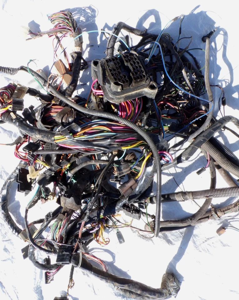 Chevrolet Corvette 1982 original GM tablero y arnés de cableado delantero ***solo piezas** Foto 4 de 4