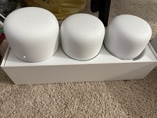 Google Nest Wifi Wireless Router and 2 Wi-Fi Points System - White