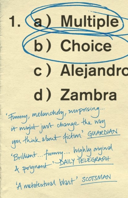 Multiple Choice by Alejandro Zambra (Paperback Book)