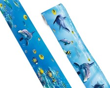 FLFK Peel and Stick Wallpaper Border Wall Decals for Kids 4" x 240", WB-5383