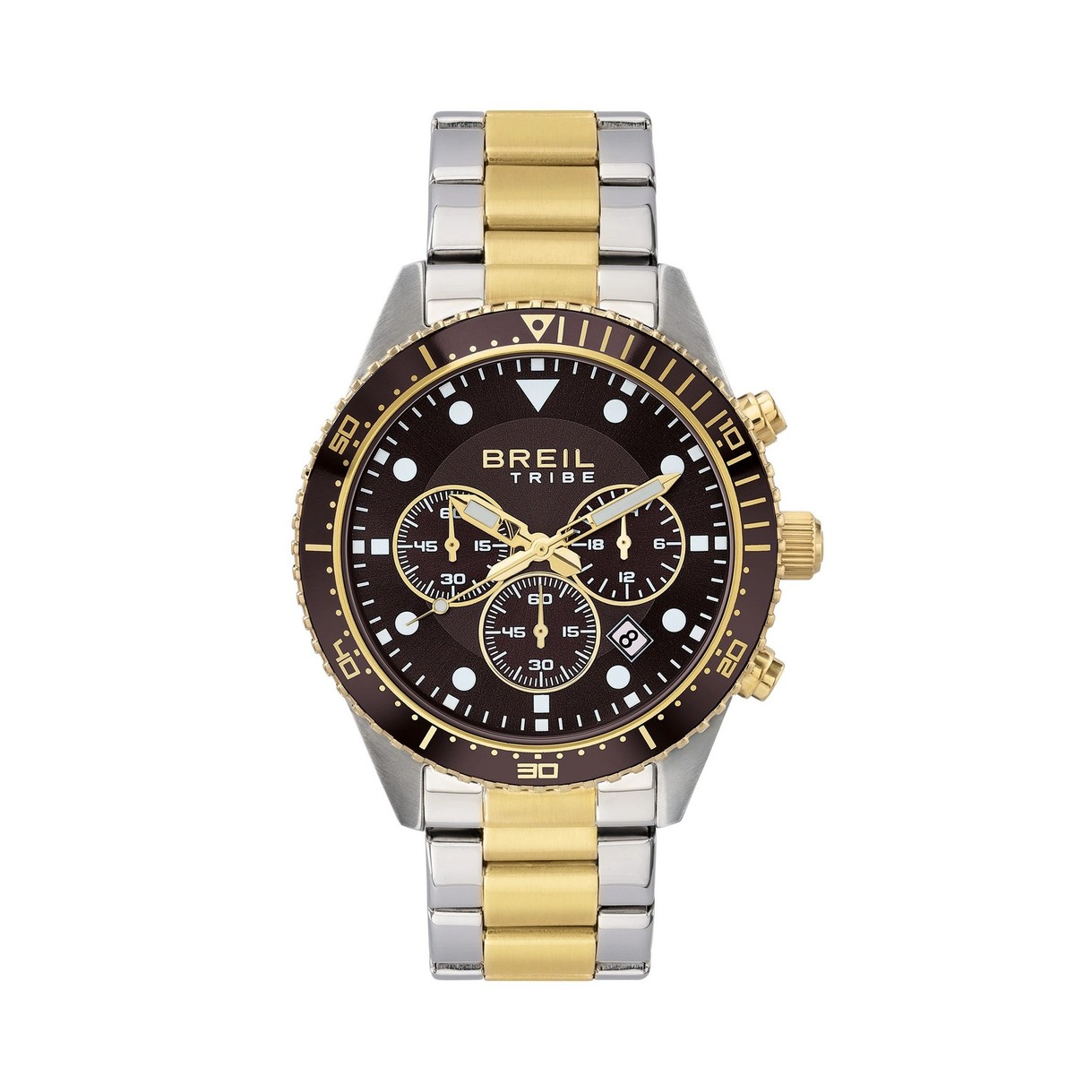 Mens Wristwatch BREIL Tribe SAIL EW0794 Chrono Stainless Steel 