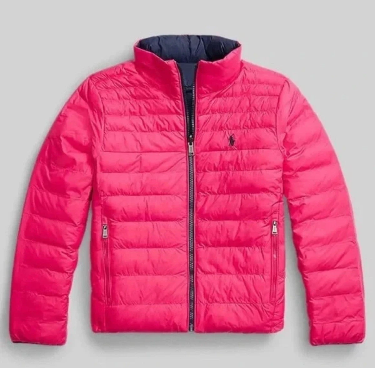 Polo Ralph Lauren Girls' Puffer Jacket Pink Outerwear for sale | eBay