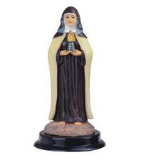 5" H Saint Clare Statue St. Clare of Assisi Holy Figurine Religious Decoratio...