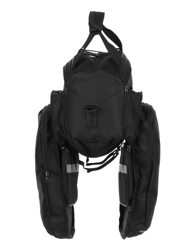 Bolsa de Bicicleta 13L Multifuncional Bicicleta Asiento Trasero Bolsa de Maletero Exterior Bolso de Mano - Imagen 19 de 28