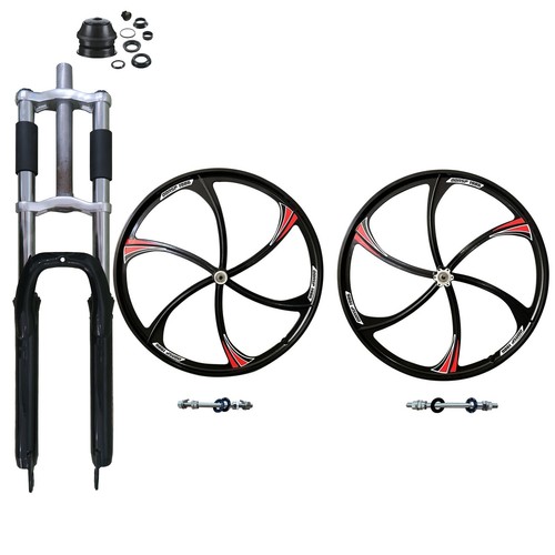 DONSP1986 26" Bike Fork w/headset, 1-1/8" Threadless and Mag or Spoke Wheel Rim - Picture 56 of 79