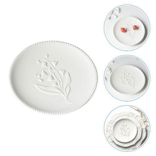 Plaque De Porcelaine Relief Bébé Assiettes Décoratives Apéritives