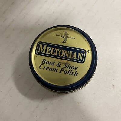 Meltonian Boot and Shoe Cream Polish Brown Sugar
