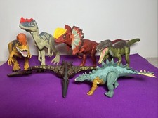 Jurassic World Jurassic Park Dinosaurs Action Figure Toy Lot of 6