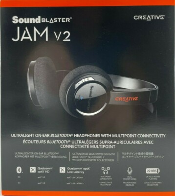 Creative - 51EF0950AA000 - Sound Blaster JAM V2 Headset - Black