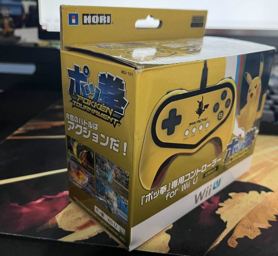 Pokken Tournament Pro Pad Pokemon Pikachu Controller Wii U - NEW - Image 3 of 3