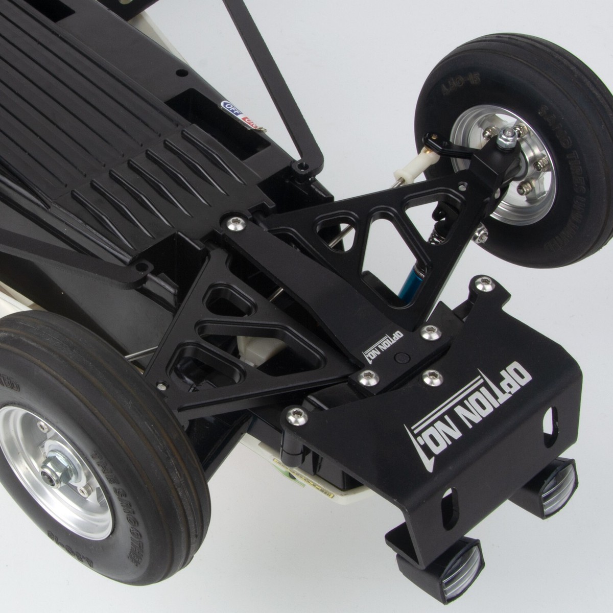 Braccio Anteriore In Alluminio Per Tamiya CW-01 Lunch Box / Grasshopper – RC Buggy