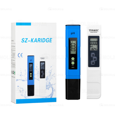 Digital Tester PH+TDS EC Wassertest Meter Messgerät Leitwertmessgerät 0-9990ppm.
