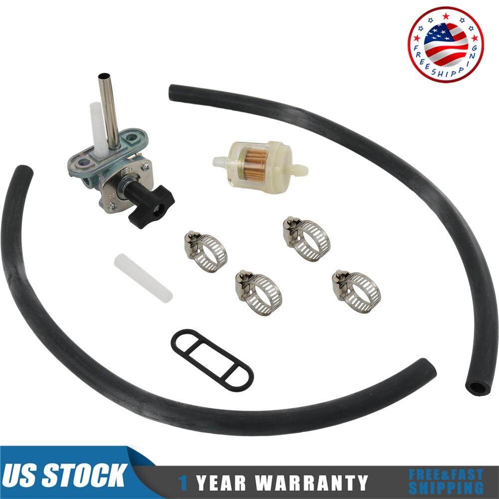 Fits For Yamaha YFZ450 ATV W/Fuel Filter lines Fuel Petcock Gas