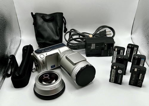 Sony Cybershot 3.3 Mega-Pixels w Zeiss 10X Lens Accessories & Lens ...