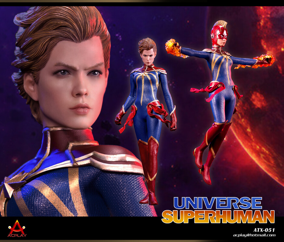 ACPLAY 1/6 Universe Superhuman コミック.Ver 1/6 Universe Superhuman Figure with Two Heads by ACPLAY