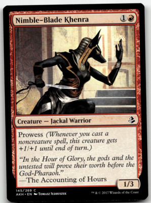 MTG Amonkhet Nimble-Blade Khenra 145 NM/M