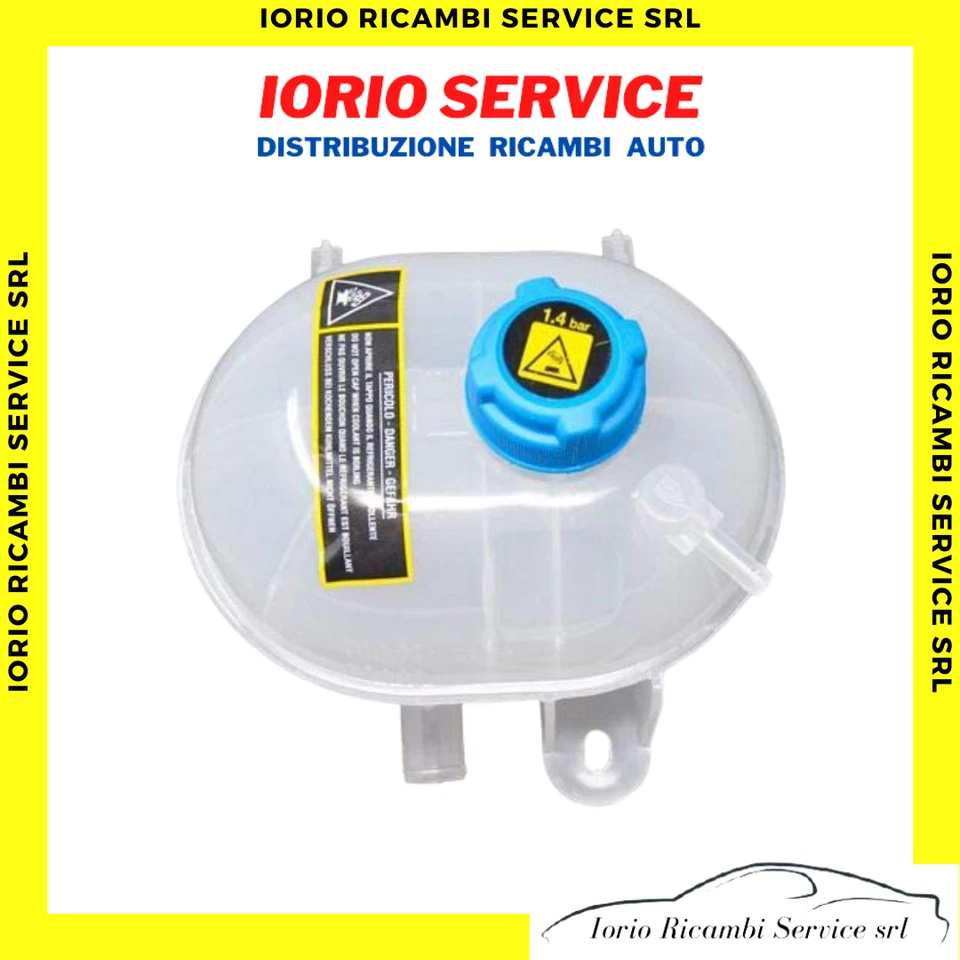 SERBATOIO VASCHETTA ACQUA RADIATORE 2475 + TAPPO FIAT 500 3P E PANDA 169 1.2 1.3 - Immagine 2 di 2