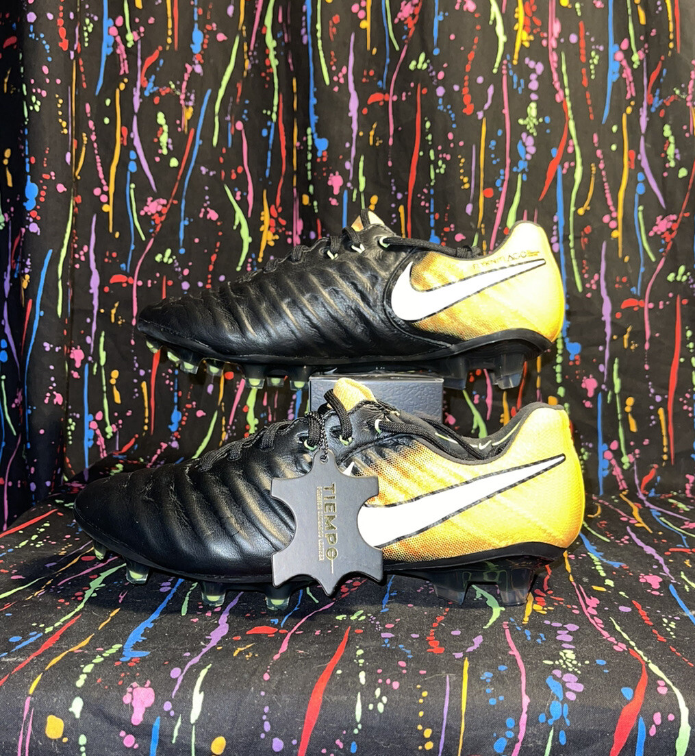 Nike Tiempo Legend VII 7 FG Soccer Cleats Black Laser Orange