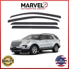 For Ford Explorer 2011-2019 Window Vent Visor Rain Guards Deflectors