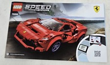 LEGO - Speed Champions Ferrari F8 Tributo (76895) - INSTRUCTIONS MANUAL ONLY