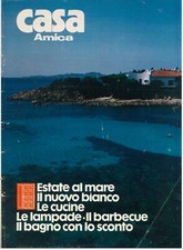 CASA AMICA SUPPLEMENTO N. 25 23 GIUGNO 1981 RIVISTA ARREDAMENTO DESIGN