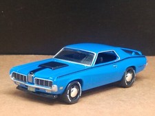 70 Mercury Cougar Eliminator Collectible 164 Limited Edition Muscle Car Blue B
