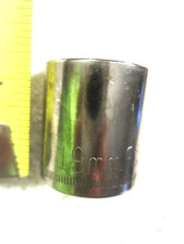 19 mm,3/8" Dr x 19mm CRAFTSMAN Socket Inverted G2 44308 x 12 Pt USA VTG tool