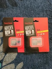 Lot of 2 SanDisk Ultra 4 GB MicroSDHC Card - OEM - SDSDQY-004G 
