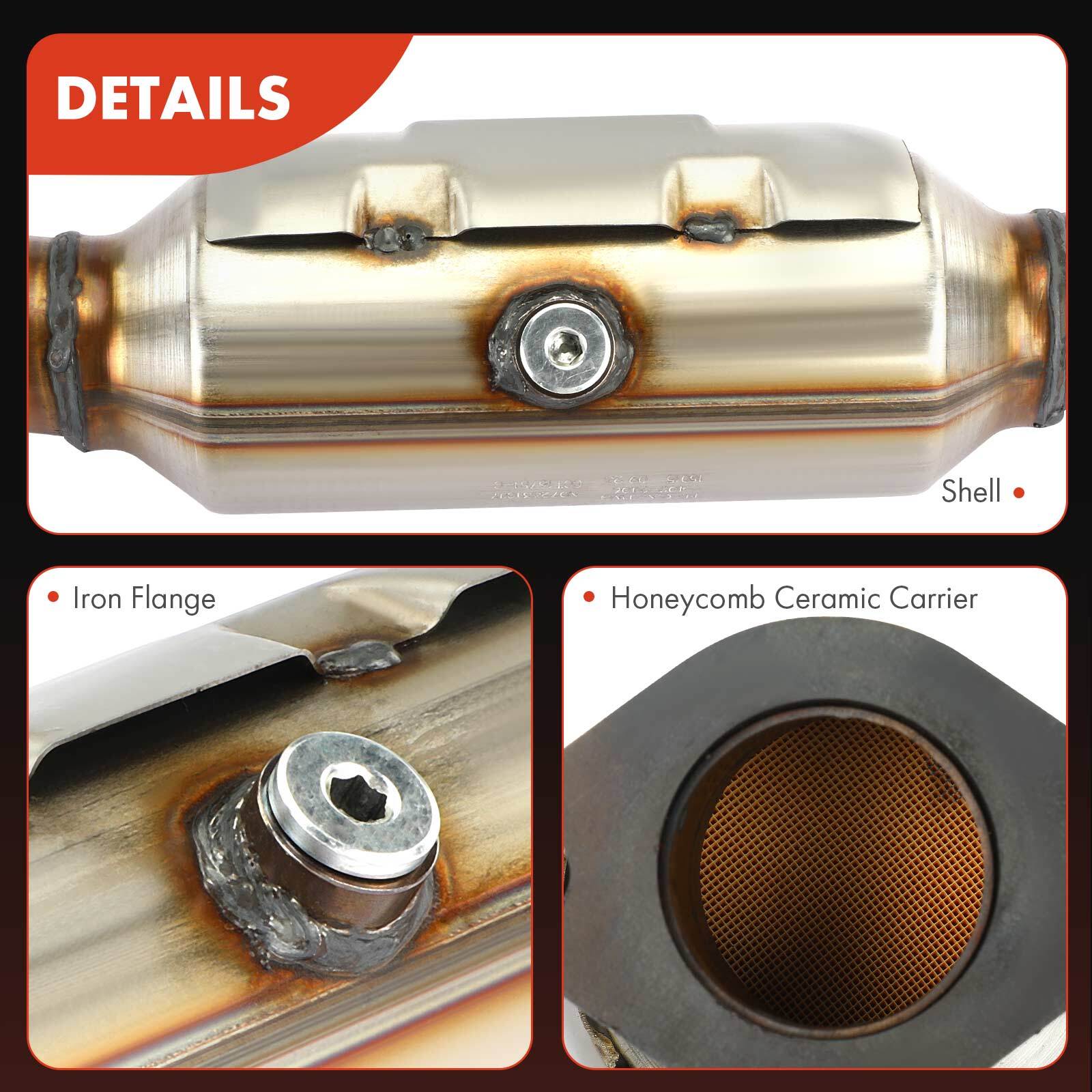 Excel Exhaust Catalytic Converters - Direct Fit Catalytic Converter Replacement/Compatible for Kia Soul 2012 2013 2014 2015 2016, 2.0L - EPA Compliant, Catalytic Converter - Canada