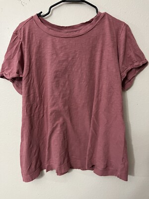 Loft Plus Pink Top Womens 16/18 Flutter Sleeves Boho Smocked Peasant