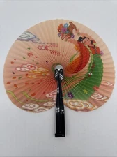 Asian Dancer Fold Out Fan