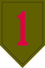 THE BIG RED ONE 1ST INFANTRY DEVISION STICKER 3M USA MADE TRUCK VEHICLE WINDOW