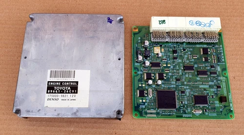 TOYOTA HIACE ENGINE ECU, 3.0, 1KD-FTV, DIESEL, P/N 89661-26C91 oem Used - Picture 9 of 9