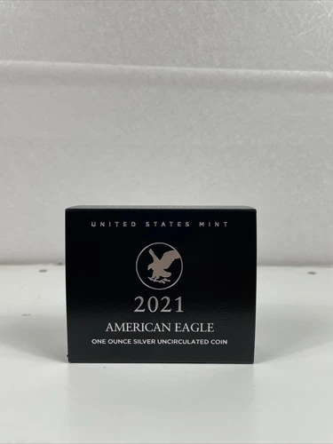 American Eagle 2021 One Ounce Silver Uncirculated Coin (21EGN)