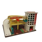 Vintage Fisher Price #930 ACTION GARAGE Parking Ramp Service Center 930
