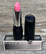 MARY KAY GEL SEMI-MATTE~TRADEMARK PINK LIPSTICK~FULL SIZE~0.13 OZ  141480