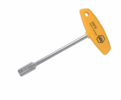 Wiha Tools 33674 T-Handle Nut Driver 7/16 x 6.0''