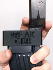 Airsoft WE AK GBBR Speedloader Adapter Black 