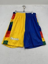 Denver Nuggets Mitchell Ness Hardwood Classics Shorts - Men s Size Medium NWTs