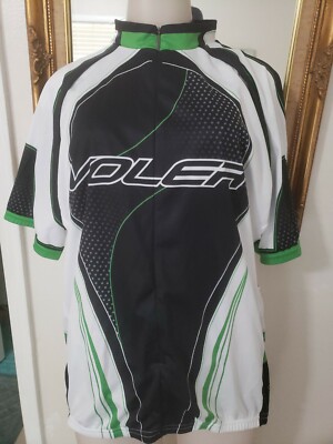 Maillot Cycliste Voler Raglan - Small - Noir Avec Rouge Et Blanc - Unisexe
