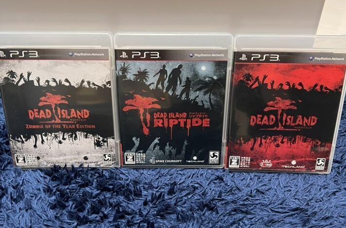 Lot 3 Dead Island & Riptide & Zombie of the Year Edition PS3